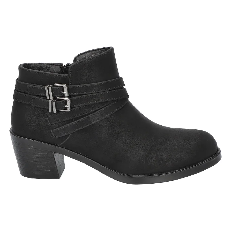 women's ankle boots with studsKory Zippered Round Toe Boots