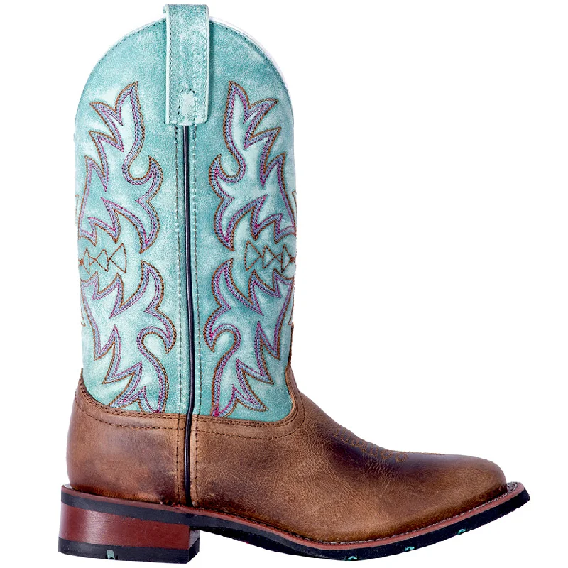 women's cowboy boots with cutoutsAnita Embroidered Square Toe Cowboy Boots