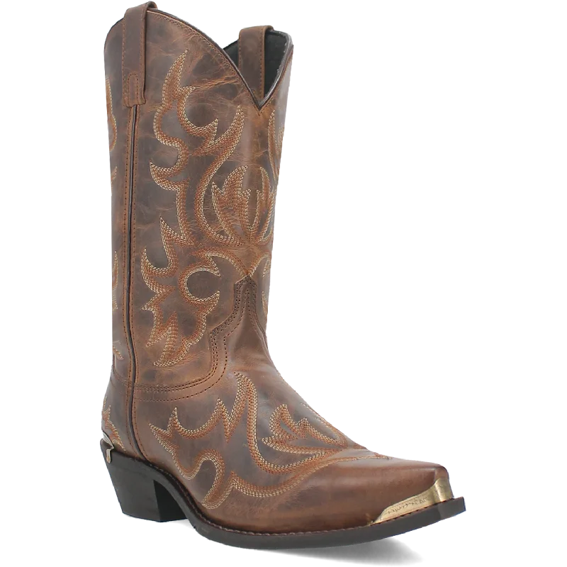 women's western boots with roper heelLaredo Men's Tan Jameson Snip Toe Western Boots with Brass Colored Toe & Heel Tips women's western boots with roper heelLaredo Men's Tan Jameson Snip Toe Western Boots with Brass Colored Toe & Heel Tips