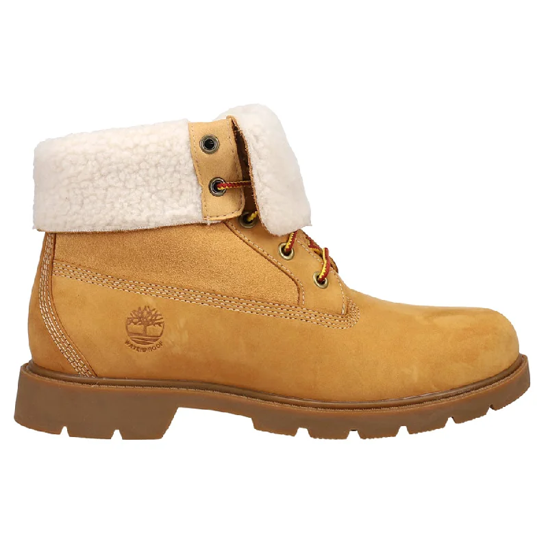 women's ankle boots with zippersLinden Woods Waterproof Fold Down Lace Up Boots
