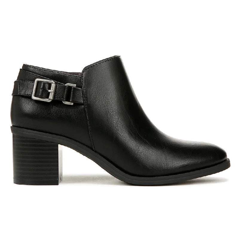 women's heeled ankle bootsLorelai Round Toe Zippered Ankle Booties