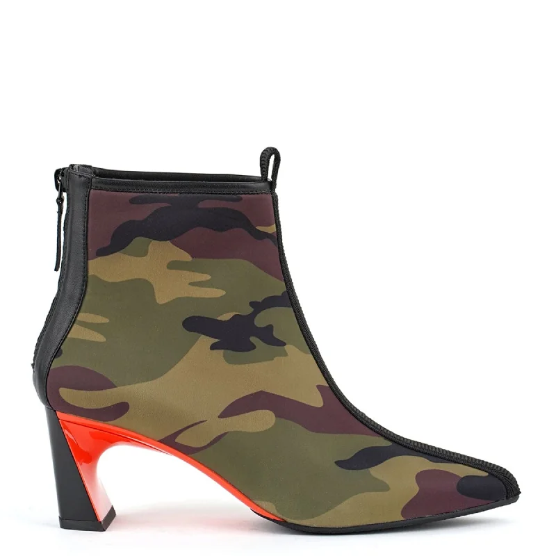 women's booties with over-the-knee lookLucid Molten Mid
