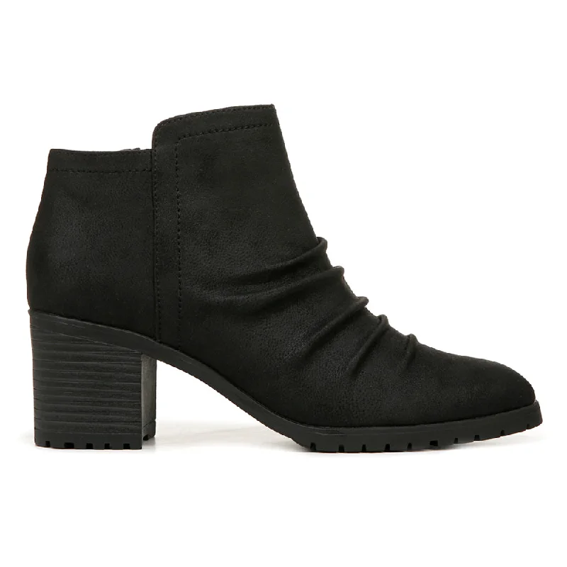 women's ankle boots with bucklesMaeve Ruched Zippered Ankle Booties