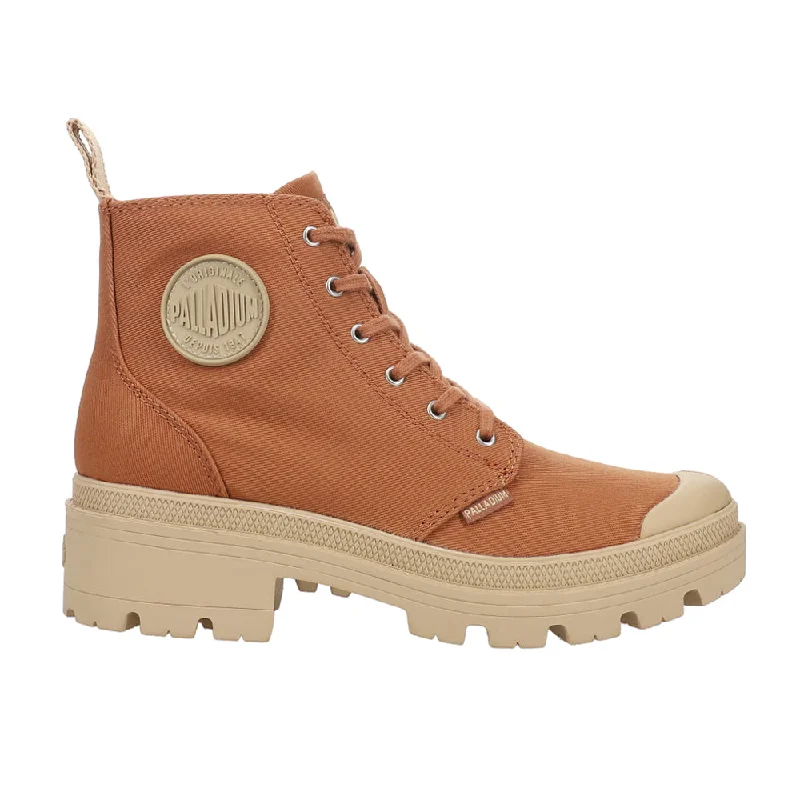women's ankle boots with strapsPallabase Twill Platform Booties