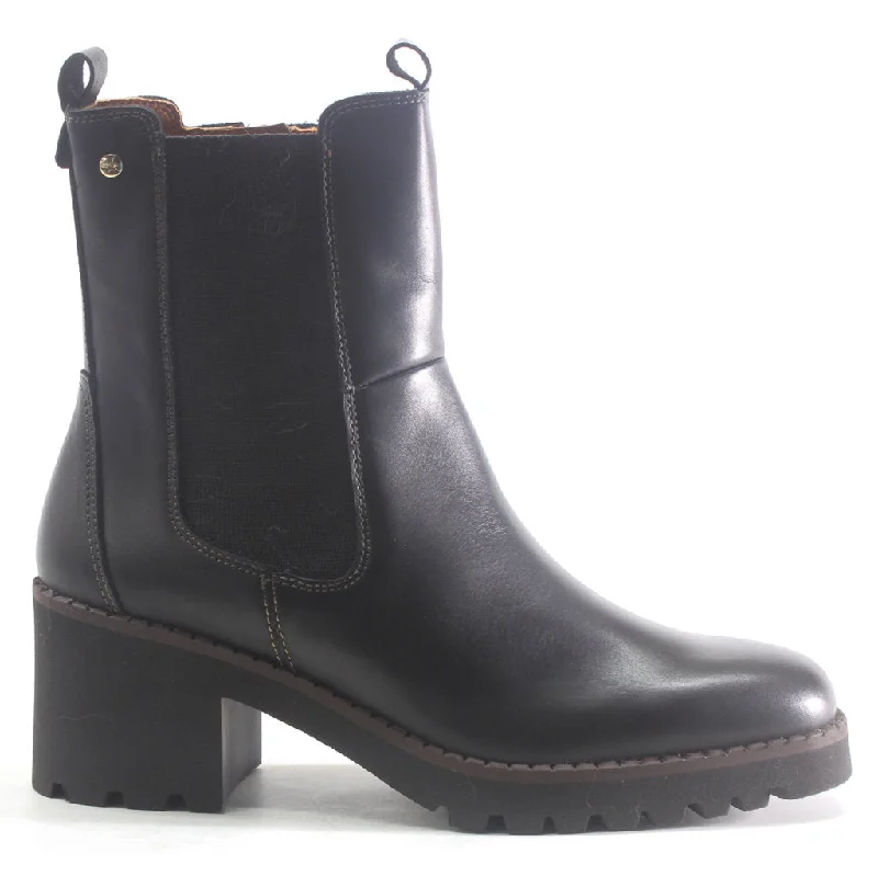 women's ankle boots for fashion-forwardViella Calfskin Leather Women's Block Heeled Chelsea Boots women's ankle boots for fashion-forwardViella Calfskin Leather Women's Block Heeled Chelsea Boots