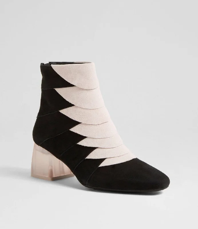 women's ankle boots with strapsDjango & Juliette MAMMOW Ankle Boot in Black/Cream
