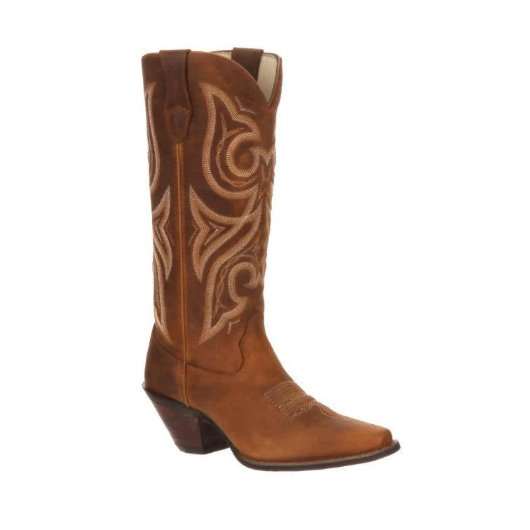 women's platform moto bootsDurango Crush Women’s Tan Jealousy Western Boot RD3514