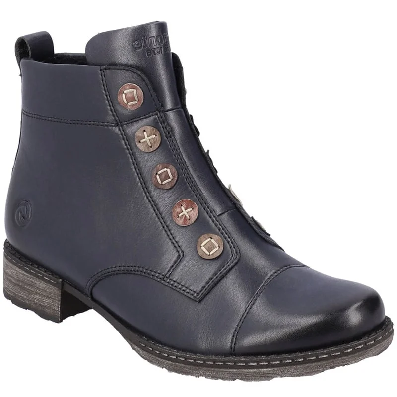 women's booties with zippersRemonte Chandra 92