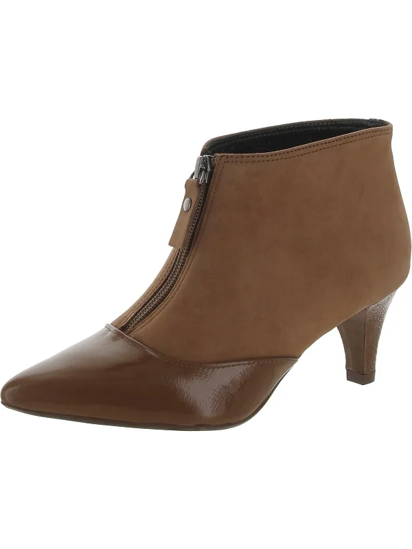 women's booties with over-the-knee lookRiverside Womens Nubuck Heels Booties