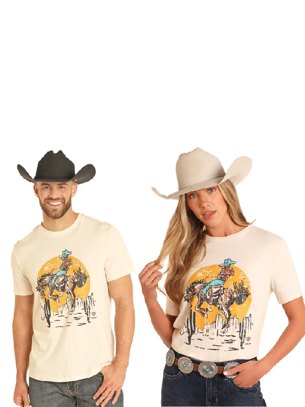 women's western boots for festivalsRock & Roll Denim BU21T05050 Unisex Graphic Tee Natural women's western boots for festivalsRock & Roll Denim BU21T05050 Unisex Graphic Tee Natural