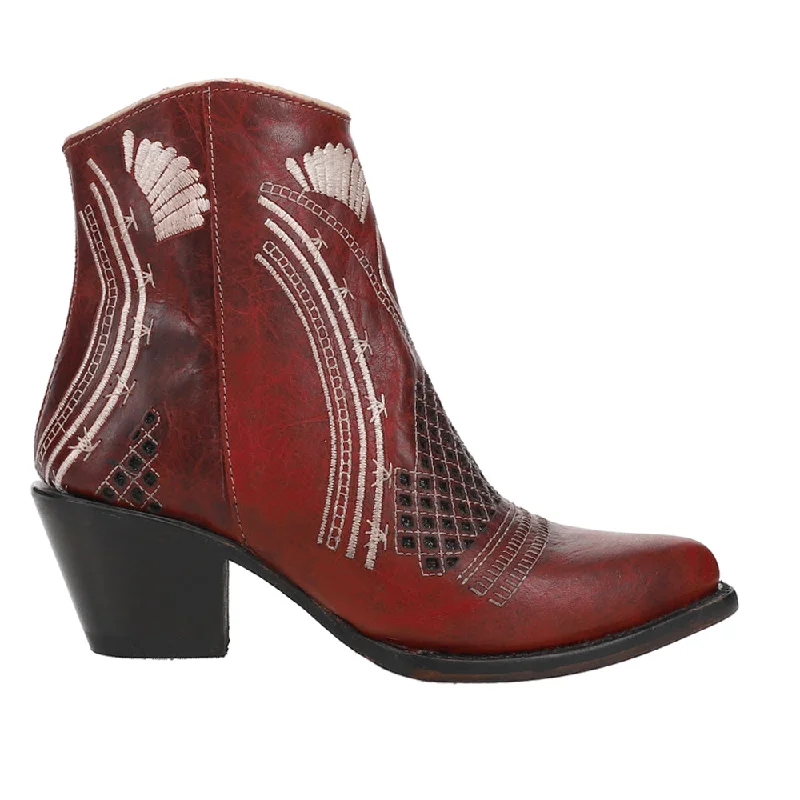 women's ankle boots with hidden wedgeSavannah Embroidered Round Toe Cowboy Booties women's ankle boots with hidden wedgeSavannah Embroidered Round Toe Cowboy Booties