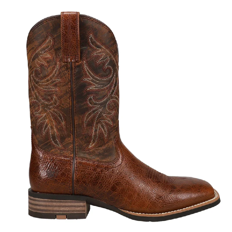 women's cowboy boots with bucklesSlingshot Embroidered Square Toe Cowboy Boots