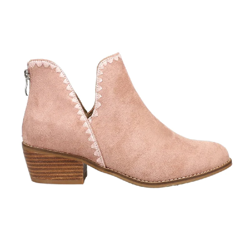 women's ankle boots with fringeSpice It Up Zippered Booties