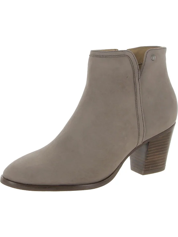 women's booties with platformSt. James Womens Leather Ankle Booties