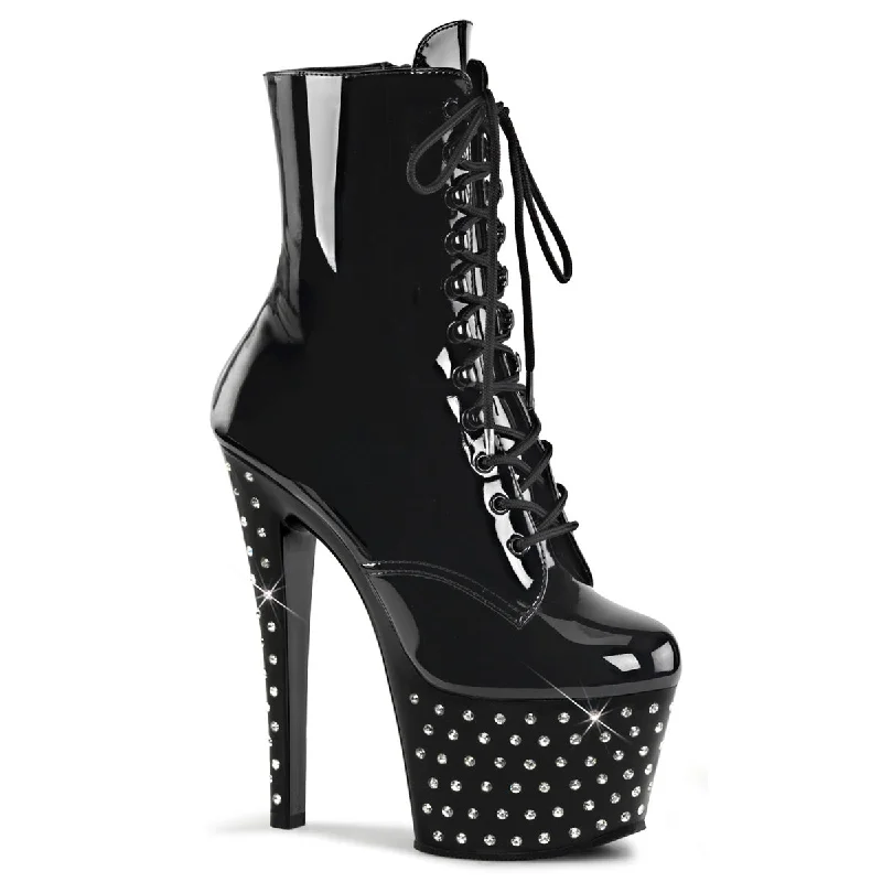 women's ankle boots with bucklesStardust-1020-7