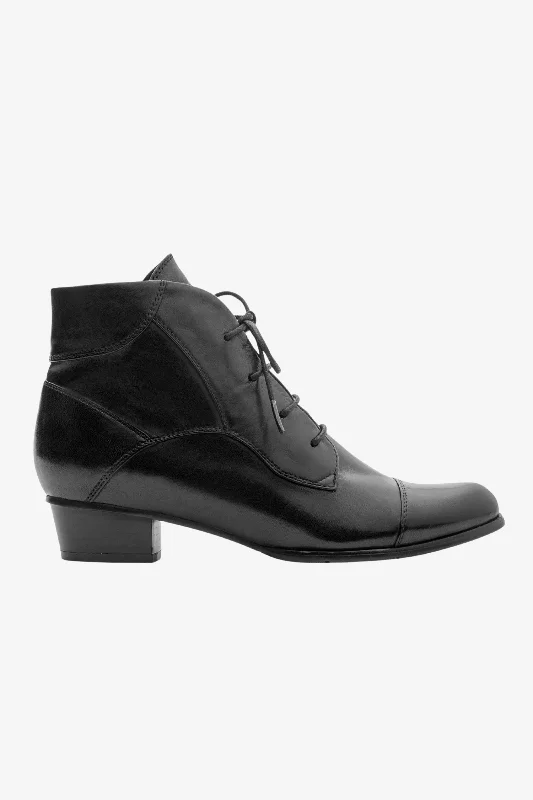 women's ankle boots for fallStefany-123 Black