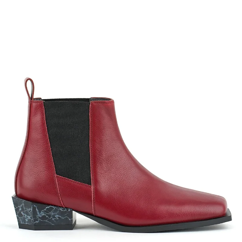 women's booties with velvetTetra Chelsea Lo
