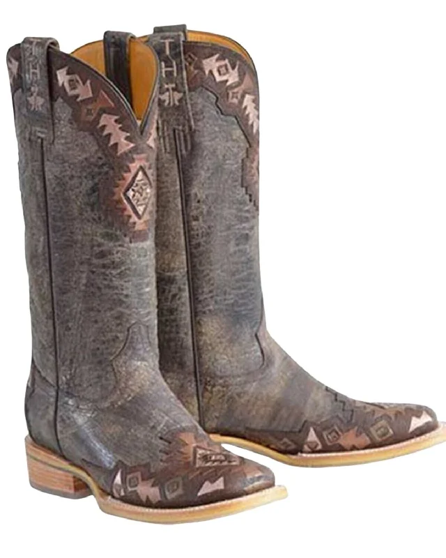 women's western boots for fashionTin Haul Women's Tribe Vibes Western Boot Broad Square Toe - 14-021-00083 Br women's western boots for fashionTin Haul Women's Tribe Vibes Western Boot Broad Square Toe - 14-021-00083 Br
