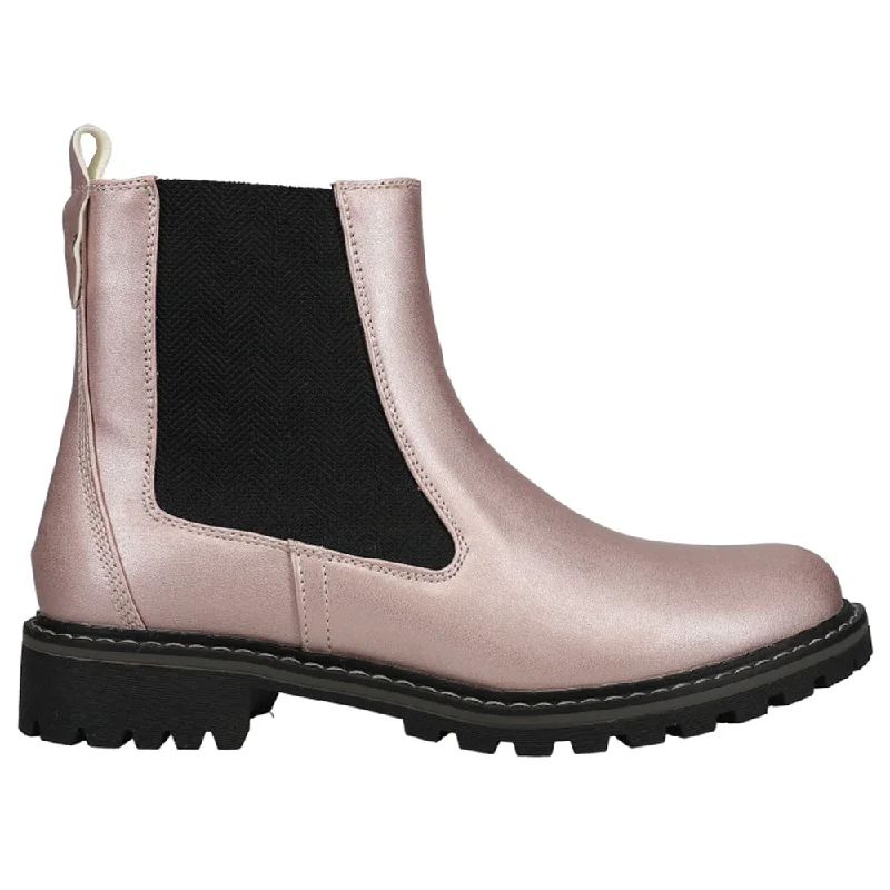 women's ankle boots for fallTo Be Honest Round Toe Chelsea Booties