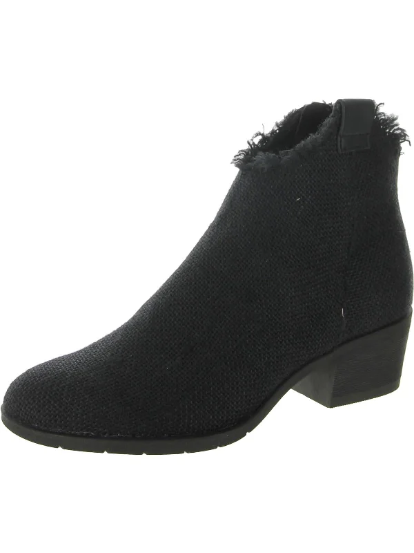 women's booties with snake printUma Womens Jute Pull On Ankle Boots