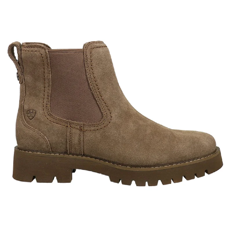 women's ankle boots with strapsWexford Lug Round Toe Chelsea Boots
