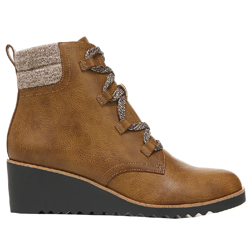 women's ankle boots with tasselZone Round Toe Wedge Zippered Booties
