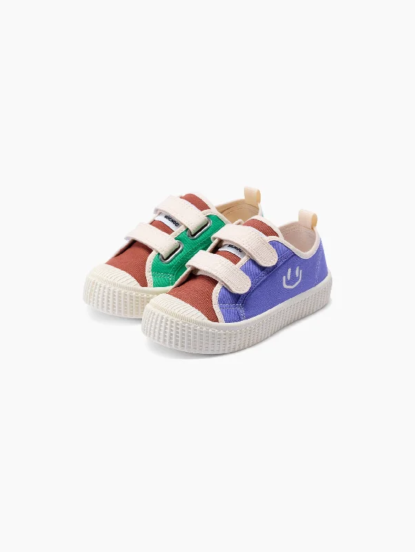 Women's canvas shoes with a sequined patternLollipop Colorful Two Sides Canvas Shoes Women's canvas shoes with a sequined patternLollipop Colorful Two Sides Canvas Shoes