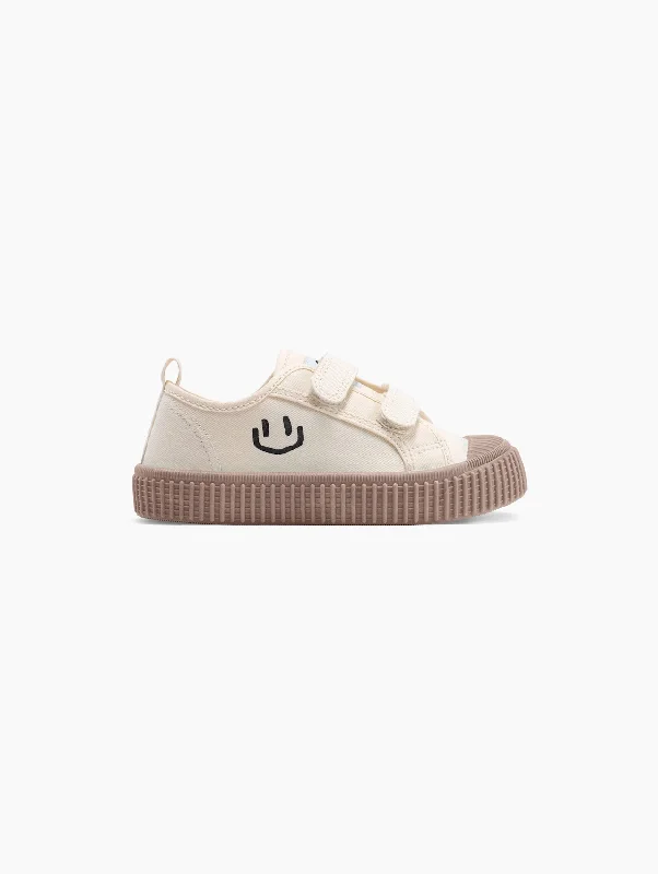 Unisex canvas shoes with a shearling lining for winterLollipop Canvas Shoes