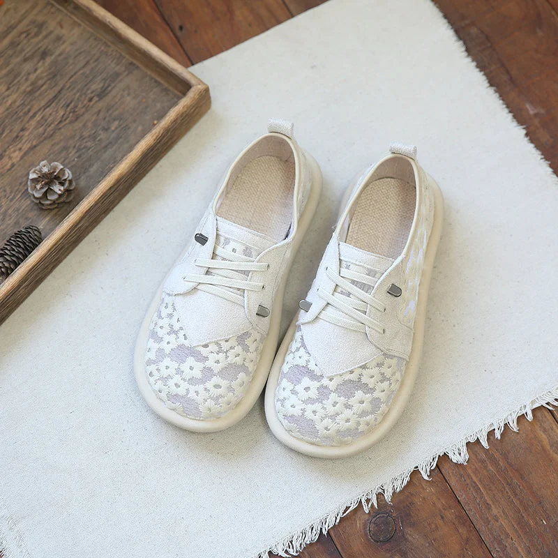 Unisex canvas loafers with a tassel accentWomen Retro Summer Canvas Mesh Casual Shoes Unisex canvas loafers with a tassel accentWomen Retro Summer Canvas Mesh Casual Shoes